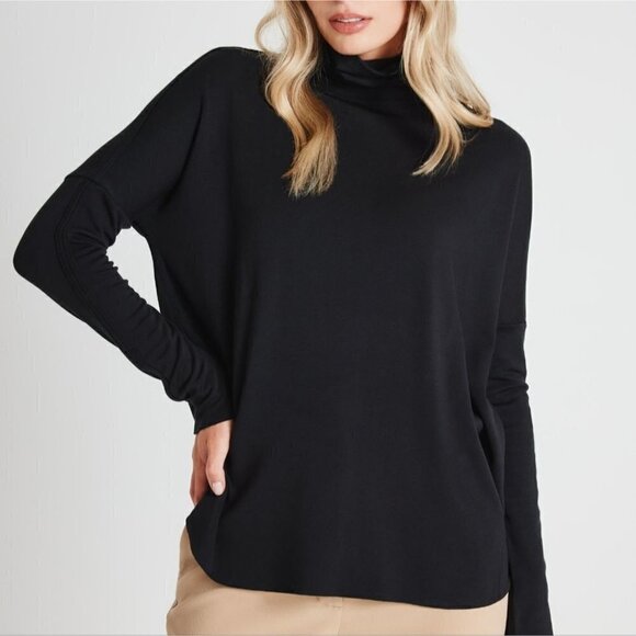 Kit and Ace | Burrow Turtleneck in Grey - Picture 4 of 12